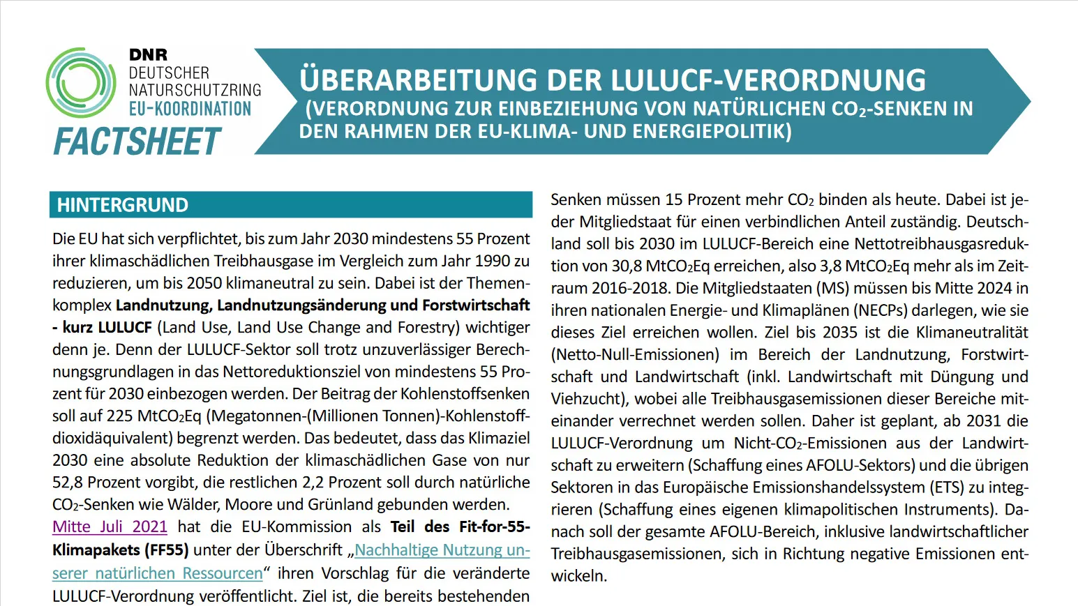 Factsheet